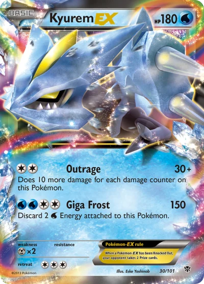 Kyurem-EX #30