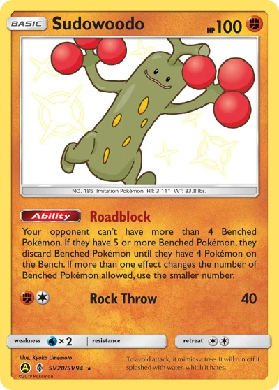 Sudowoodo #SV20