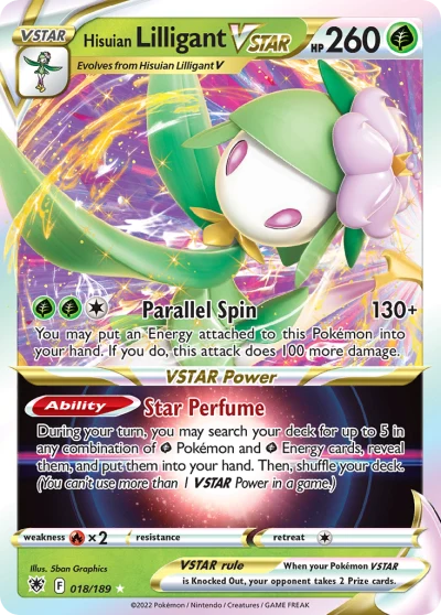 Hisuian Lilligant VSTAR #18