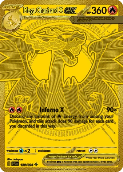 Mega Charizard X ex #130