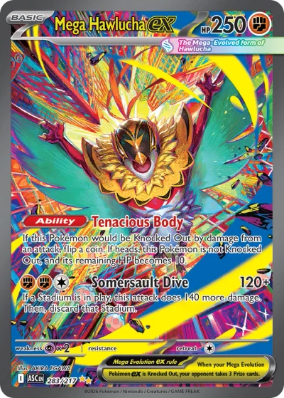 Mega Hawlucha ex #283