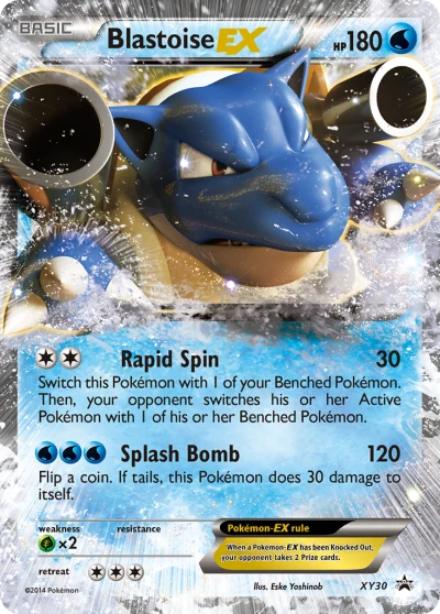 Blastoise-EX #XY30
