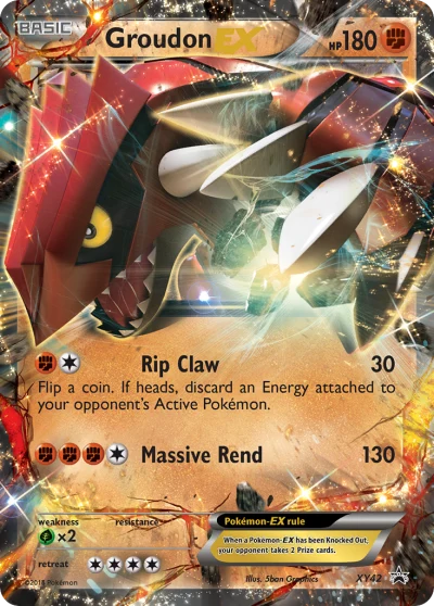 Groudon-EX #XY42