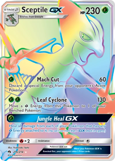 Sceptile-GX #216