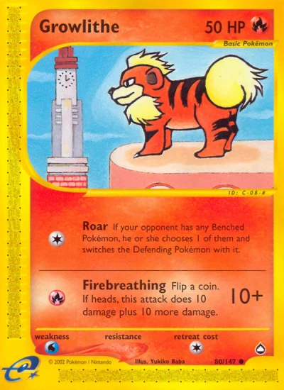 Growlithe #80