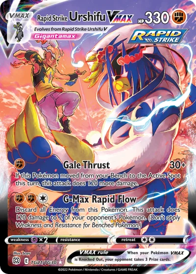 Rapid Strike Urshifu VMAX #TG21