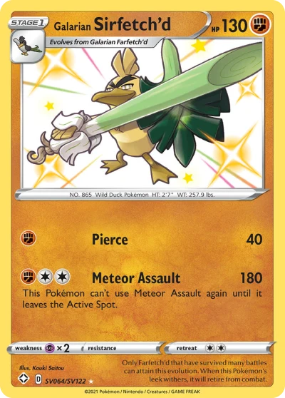 Galarian Sirfetch'd #SV064