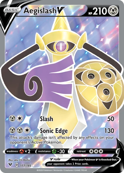 Aegislash V #177