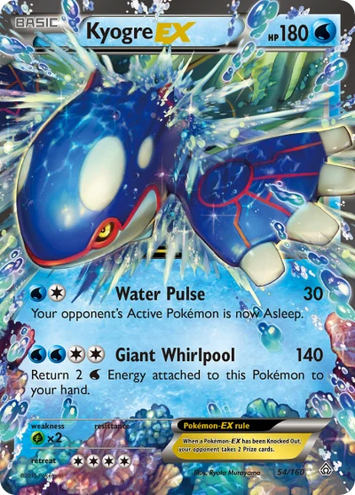 Kyogre-EX #54