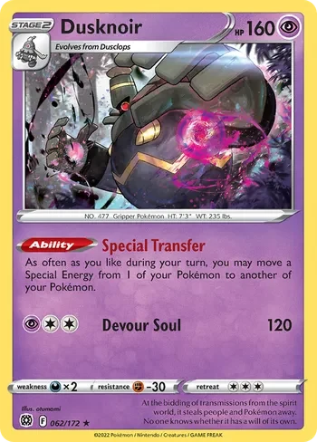 Dusknoir #BRS 062