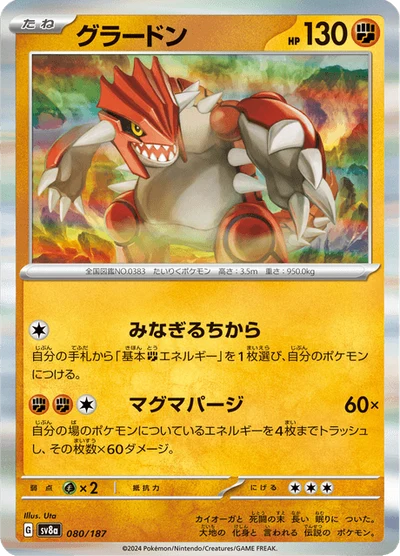 Groudon #80