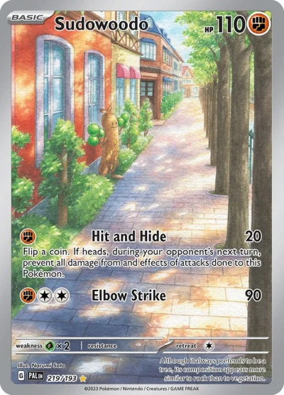 Sudowoodo #219