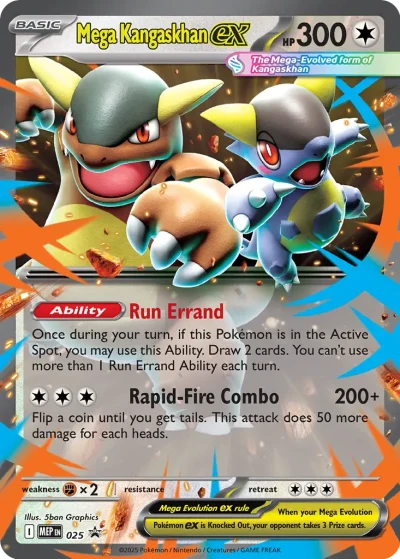 Mega Kangaskhan ex #25