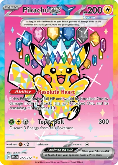 Pikachu ex #277