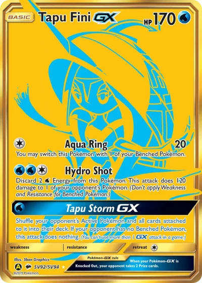 Tapu Fini-GX #SV92
