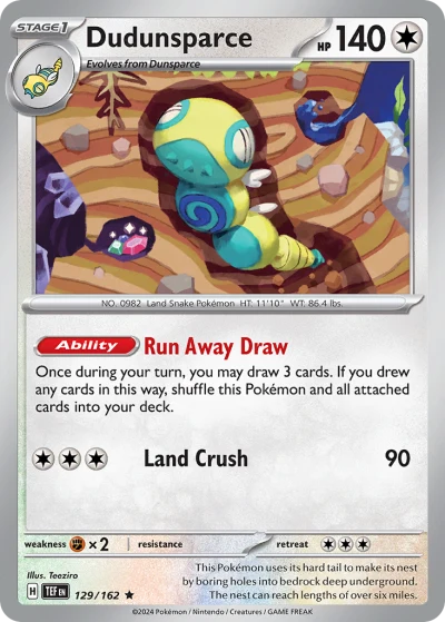 Dudunsparce #129