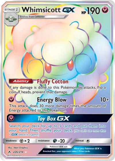 Whimsicott-GX #226