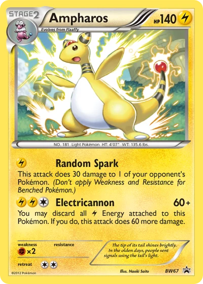 Ampharos #BW67
