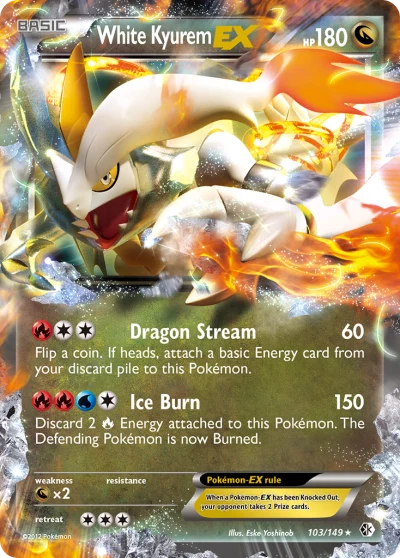 White Kyurem-EX #103