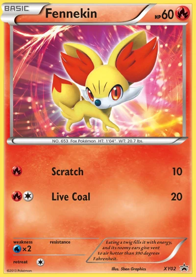 Fennekin #XY02