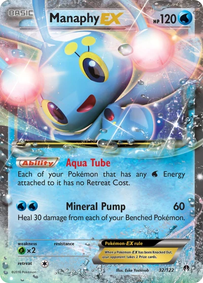 Manaphy-EX #32