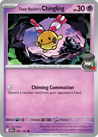 Team Rocket's Chingling #85