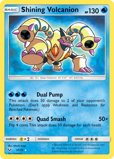 Shining Volcanion #27