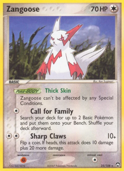 Zangoose #25