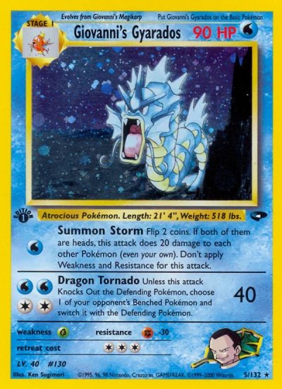 Giovanni's Gyarados #5