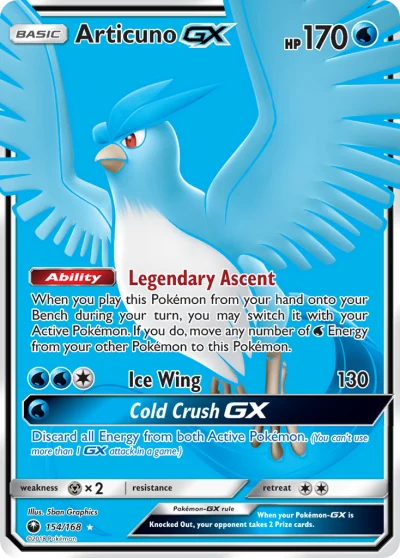 Articuno-GX #154
