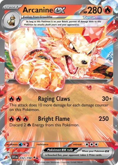 Arcanine ex #32