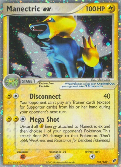Manectric ex #101