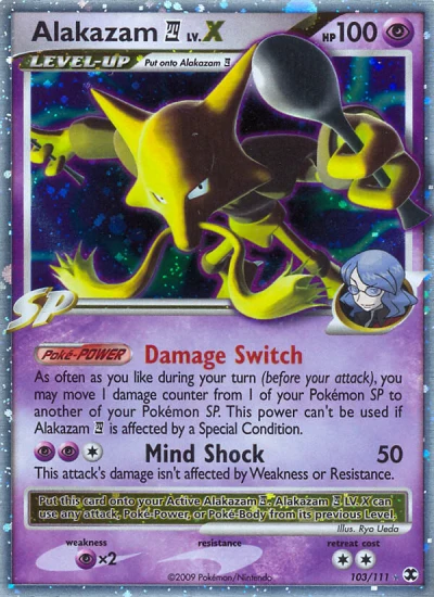 Alakazam E4 LV.X #103