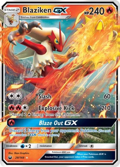 Blaziken-GX #28