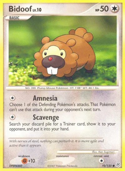 Bidoof #70