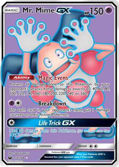 Mr. Mime-GX #156