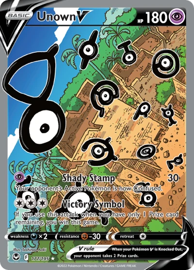 Unown V #177