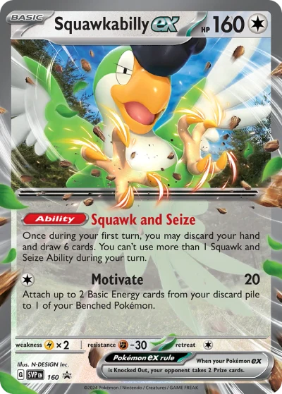 Squawkabilly ex #160