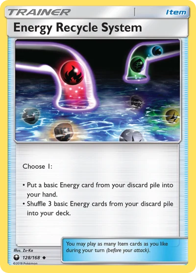 Energy Recycle System #128