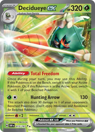 Decidueye ex #15