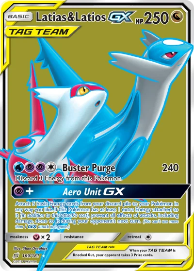 Latias & Latios-GX #169
