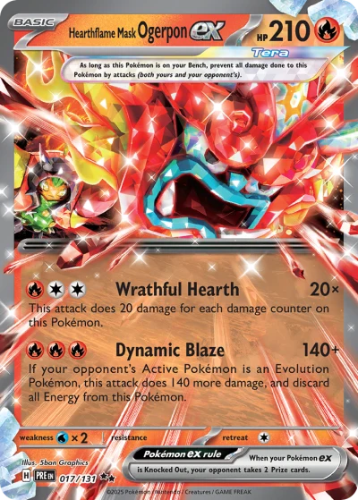 Hearthflame Mask Ogerpon ex #17