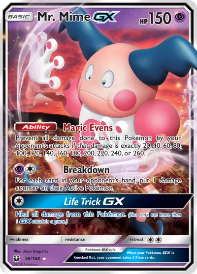 Mr. Mime-GX #56