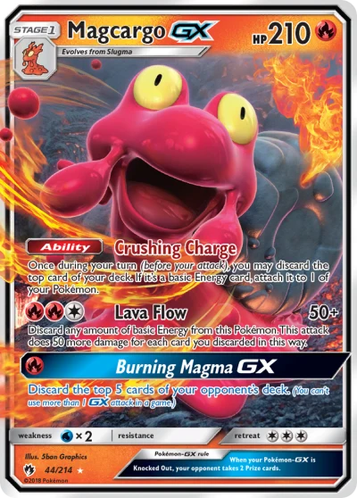 Magcargo-GX #44