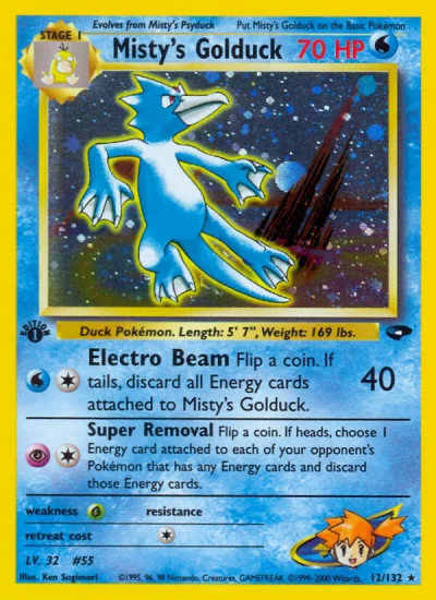 Misty's Golduck #12