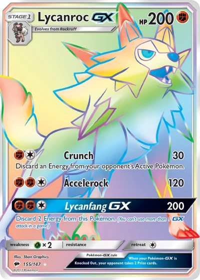 Lycanroc-GX #155