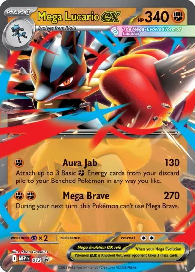 Mega Lucario ex #12