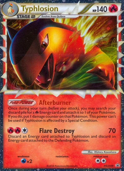Typhlosion #HGSS09