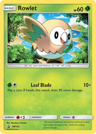 Rowlet #SM153