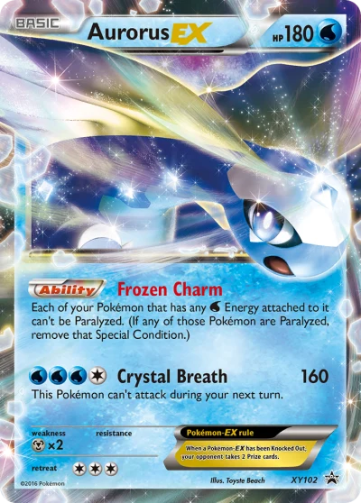 Aurorus-EX #XY102